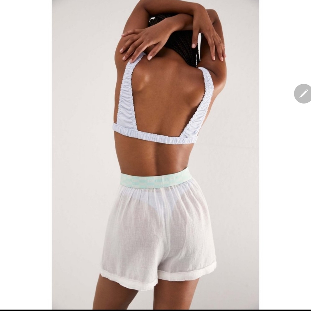 Sleep Talk Boxer Shorts & Wait & See Bralette SET!